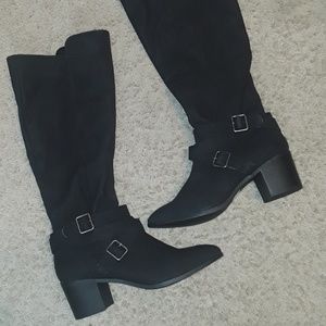 High cut boots